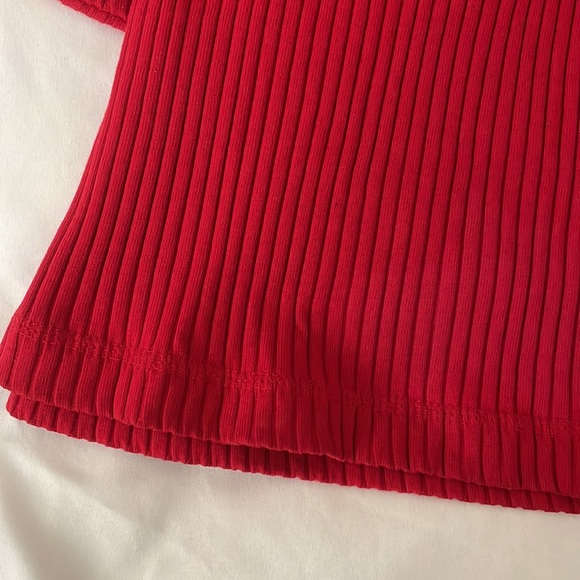 Jones of New York sport womens short sleeve top size S. Red. Good used condition - Picture 9 of 9